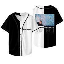 Fred Again Merch Baseball Jacket Men's And Women's Fashionable Short Sleeved T-shirt