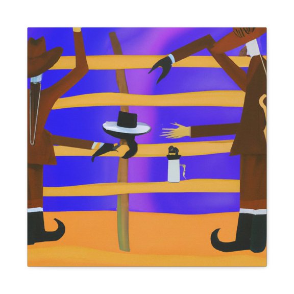 Striking Picket Lines - Canvas