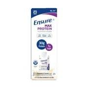 Ensure Max Protein Nutritional Shake French Vanilla Flavor 11 oz 12 Pack