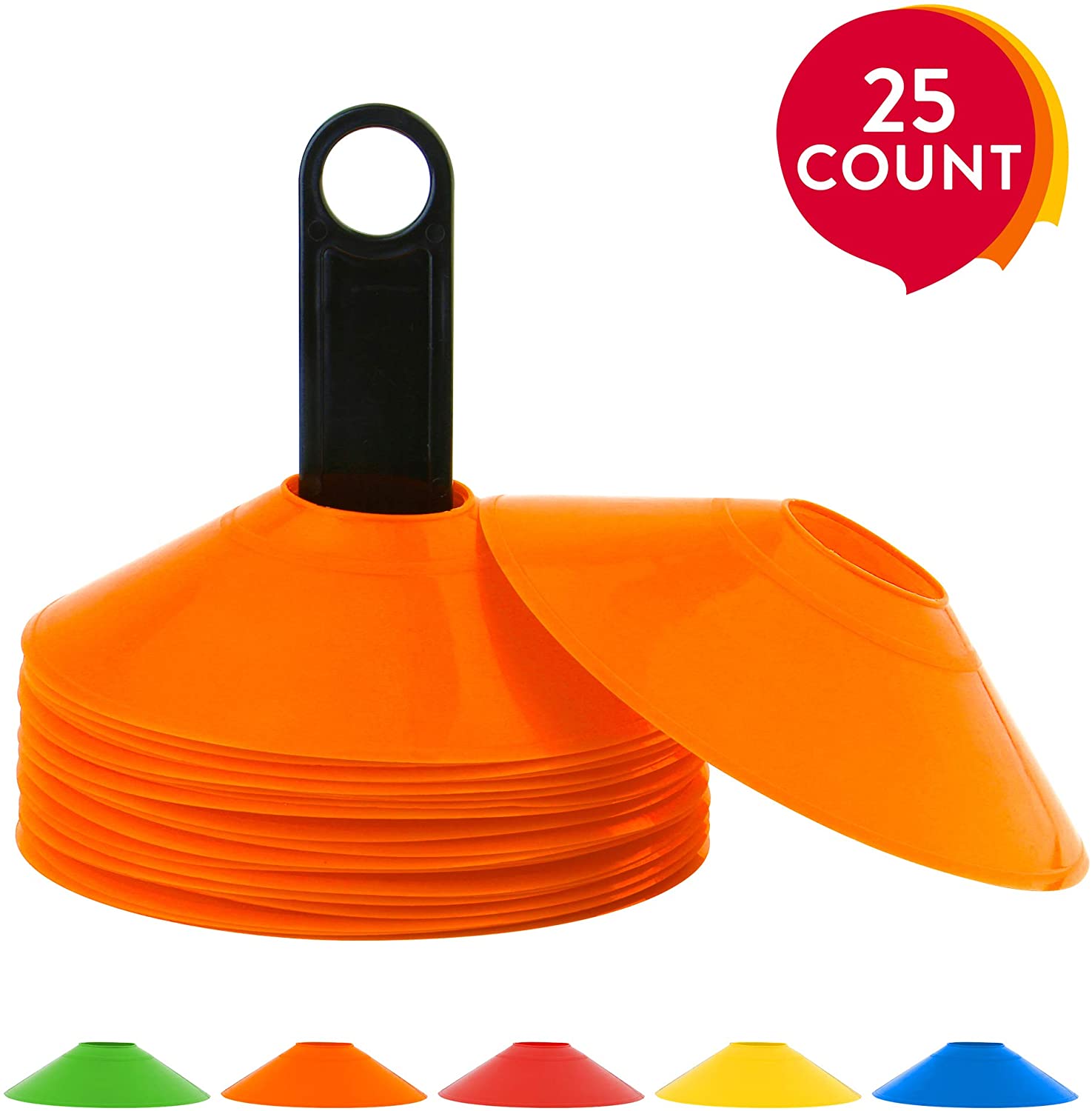 Marking Cones Agility Marking Plate Set Plastic Holder Marking Cones