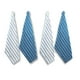 thumbnail image 3 of Juego de paños de cocina LANE LINEN, paquete de 4 unidades, algodón, color azul zafiro, 3 of 8