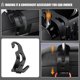 thumbnail image 4 of BESTYASH 4Ud Gancho Para Asiento Negro ABS Para Organizar Bolsas Y Objetos En Auto, 4 of 8
