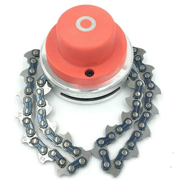 Effortless Trimming Chain Trimmer Head, Adjustable Cutting Heights for Your Garden Needs
