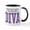 White/Black Inside, variant on CafePress - Theology DIVA Mug - 11 oz Ceramic Mug - Novelty Coffee Tea Cup