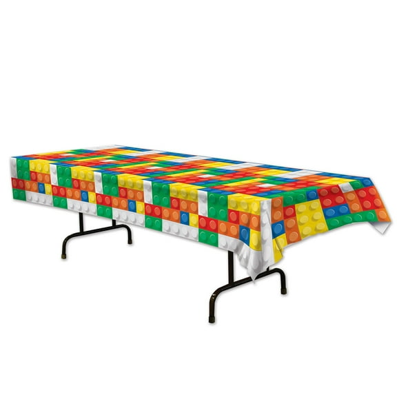 Beistle Building Blocks Tablecover