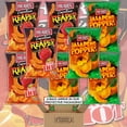 thumbnail image 2 of Herr's Carolina Reaper and Jalapeno Poppers Flavored Cheese Curls 8 Bag Bulk Variety - 8 Bags of Extra Hot Cheese Curls - Friendly Challenges, Movie Night, School Snack In Cornershop Confections Box, 2 of 4