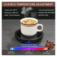 thumbnail image 3 of Cup Heater Coffee Mug Warmer Hot Tea Makers Heating Pad Warmer Coaster Electric Hot Plate Coffee Heater For Tea Milk ,Fast Heating, 3 of 7