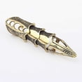 thumbnail image 5 of Anillo Punk para hombre, accesorios, diseño único, decoración en forma de garra, anillos completos, atractivo adorno elegante, articulación Ropa, zapatos y accesorios Miscelánea marrón Minnieouse PS12488-03, 5 of 5