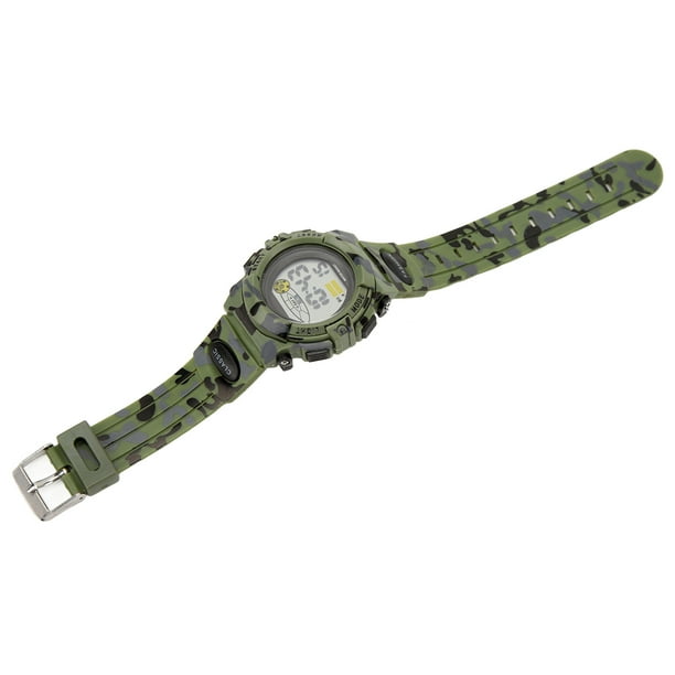 Reloj, Reloj Para Hombres Multifuncional Digital 12 De 24 Horas Color Camuflaje Impermeable Para Estudiantes