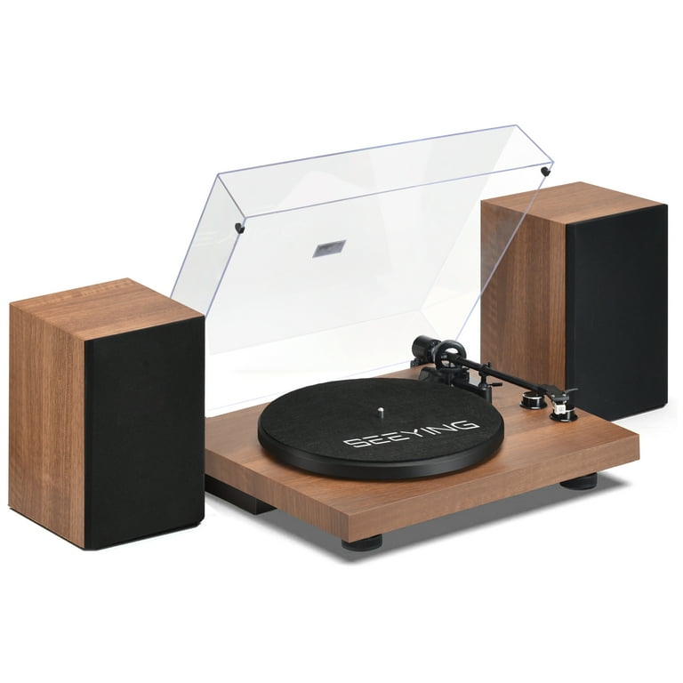Bookshelf stereo with turntable 2025