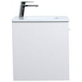 thumbnail image 6 of 30 inch Single Bathroom Floating Vanity in White, 6 of 14