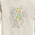 thumbnail image 3 of Tinker Bell - Tinker Bell Sketches - Toddler And Youth Crewneck Fleece Sweatshirt, 3 of 5