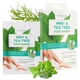 thumbnail image 1 of Skin 2.0 Mascarillas para pies de árbol de té y menta Calcetines hidratantes - Combate el pie de atleta Desintoxica y exfolia Mascarilla para pies relajante y refrescante - Cuidado de la piel coreano, 1 of 5