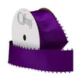 thumbnail image 2 of Offray Berwick 1.5" Wide Double Face Satin Ribbon, Purple, 10 Yds, 2 of 3