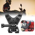 thumbnail image 2 of Soporte de montaje de barbilla para casco de motocicleta Soporte de montaje de barbilla para casco de motocicleta Compatible con Gopro10 9 8 Soporte de fijación con hebilla de ANGGREK JG1031, 2 of 8
