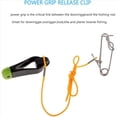 thumbnail image 2 of 4 Pcs Plus Line Release, 17 Inches Downrigger Release Stacker Clip Fishing Leader with Longline Snap Clips, 2 of 8