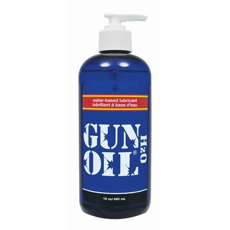 Gun Oil H20 Water Based Personal Lubricant Pump Bottle - 16