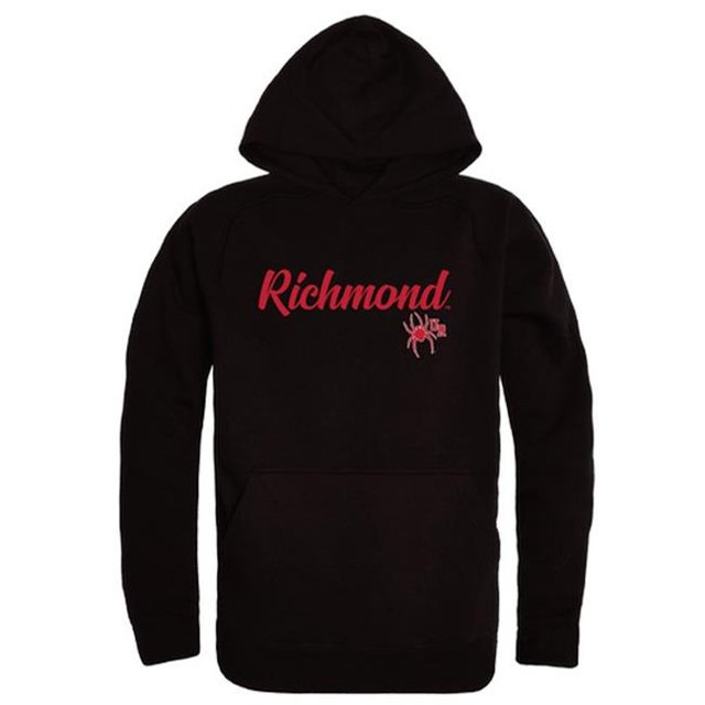 W Republic 558-145-BLK-04 Sweat à Capuche Script Richmond Spiders pour Hommes, Noir - Extra Large