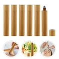 thumbnail image 2 of EeaseCA 6pcs 10ml Natural Bamboo Refillable Empty Essential Oil Roller Ball Bottle, 2 of 7