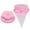 Pink, variant on Spencer 4Pcs Reusable Floating Laundry Lint Fur Catcher for Washing Machine, Pet Hair Fur Remover Portable Lint Mesh Bag Hair Filter Net Pouch "Pink"