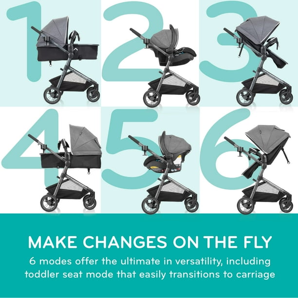 Evenflo Pivot Xpand Infant Mode Evenflo Pivot Xpand™ Modular