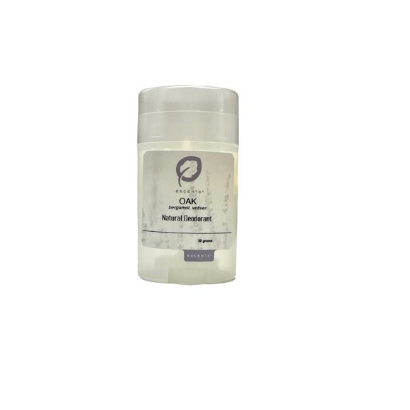 Escents Long-Lasting Protection Bergamot and Vetiver Relaxing Deodorant without Harsh Chemical Additives, 50g