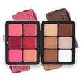 thumbnail image 1 of 12 Colors Blush Palette Highlight Blush Palette Contours Palette Makeup Palette Multifunctional Face Palette for Beauty, 1 of 5