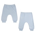 thumbnail image 1 of Bebé Azul Jogger Pants - Pack De 2 - Recién Nacido Bambini CS_0554NB, 1 of 1