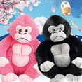 thumbnail image 3 of Gorilla Plushies Chimpanzee King Kong Plush Toy Doll Birthday Gift _a, 3 of 4