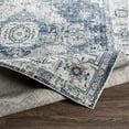 thumbnail image 6 of Hauteloom Telina Living Room, Bedroom Bohemian Area Rug - Traditional Oriental Medallion - Blue, Beige, Gray - 9' x 12', 6 of 18