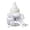 1pc White, variant on Ruanlalo 1/6/12Pcs Mini Milk Bottle Candy Box with Rhinestone Bear Ribbon Bow Sweets Goodies Treat Storage Jar Baby Shower Party Favors