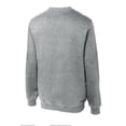 thumbnail image 6 of Sport-Tek ST266 Mens Crewneck Sweatshirt, Vintage Heather - Extra Small, 6 of 6
