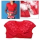 thumbnail image 3 of Chaqueta recortada de plumón para mujer ligero cálido Calentador de hombros Protector de envoltura térmica Rojo M Colcomx Calentador de hombros hacia abajo, 3 of 8