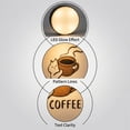 thumbnail image 3 of Mini LED Light Box Fridge Magnet, Glowing Magnetic Message Board, Battery Operated Night Light for Kitchen and Office, Decorative Party Memo Sign Decor, 3 of 5