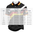 thumbnail image 6 of Ceisia Men Germany Flag Soccer Print Short Sleeve Turn Down Collar Casual Polo Shirt Black S Gift, 6 of 6