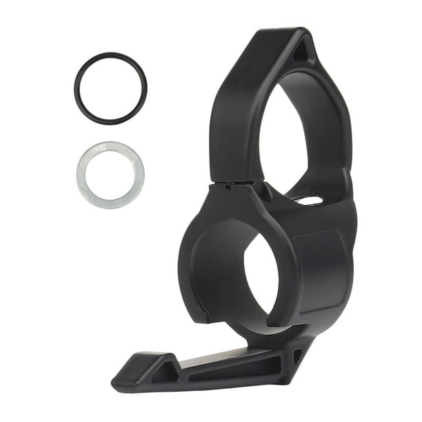 Adaptador de de de de linterna portátil de 1 Reemplazo directo antideslizante Negro shamjiam Adaptador de dedo