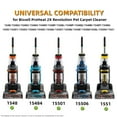thumbnail image 4 of Replacement Belts Set for Bissell ProHeat 2X Revolution Pet Carpet Cleaner, Vacuum Cleaner Belts Replace Parts 1606418, 1606419, 1606428, Fit Models 1548, 1550, 1551, 1551W Series, 4 of 8