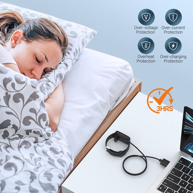 Oliegs Heated Blanket Enchanting Charging Cable For Electronic Smartwatches: Portable Flexible Foldable USB Charging Cable With Multiple Interface Compatibility And Enhanced Secure Features Chocolate