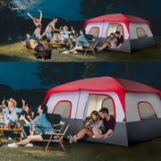 Ktaxon Camping Large Tent 14 Person Family Cabin Tents,2 Rooms,Straight Wall with Carry Bag