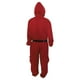 thumbnail image 5 of Squid Game Adult Triangle Guard Jumpsuit Deep Red 2XL, 5 of 5