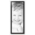 thumbnail image 2 of ArtToFrames 14x36 inch Raw Edge Black Picture Frame, Black MDF Poster Frame (4460), 2 of 8