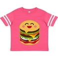 thumbnail image 3 of Inktastic Hamburger Kawaii Boys or Girls Toddler T-Shirt, 3 of 5