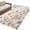 Green Pink Beige, variant on Pink Purple Flower 2'x6' Runner Rugs for Hallway Kitchen Bedside Non Slip, Spring Vintage Country Floral Leaf Plant Entryway Rug Runners with Rubber Backing, Long Carpet Runner for Laundry Room