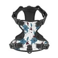 thumbnail image 3 of Kdxio Lilies Flowers Print No Pull Dog Harness Adjustable Reflective Oxford Easy Control Medium Large Dog Harness for Training and Everyday-Small, 3 of 8