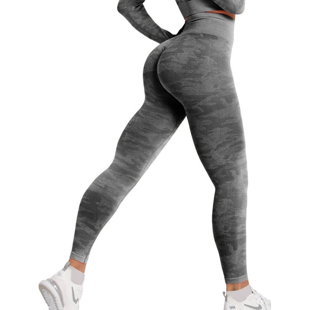QRIC Women's High Waist Workout Vital Seamless Leggings Butt Lift Yoga  Pants Stretchy Fitness Gym Tights - Walmart.com