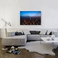 thumbnail image 2 of ARTCANVAS Paris France City in Lights Canvas Art Print - Size: 40" x 26" (0.75" Deep), 2 of 9