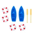 thumbnail image 1 of 2 Sets Miniature Ornament Kit DIY Fairy Garden Prop Mini Beach Decoration, 1 of 5