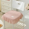thumbnail image 6 of Miogawg Chair Pad, With Ruffled Skirt & Ties, Chair Cushions For Dining Room, Thick Not-Slip Soft Chair Pad For Banquet Hotel Wedding Party, 6 of 6
