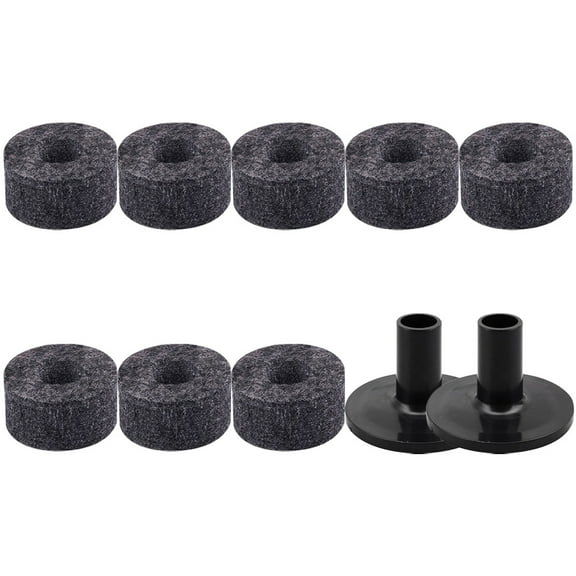 Dampener Drum Felt Pad Kit Accessories Cymbal Pads