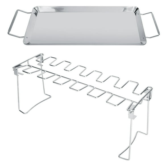 BBQ Chicken Drumsticks Rack Stainless Steel Barbecue Rack Chicken Leg Wing Grill Rack Barbecue Rack, Chicken BBQ Rack, BBQ Wing/Leg Rack For Home